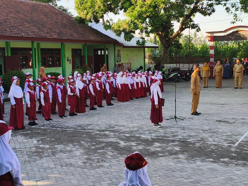Pembukaan Kegiatan MPLS Tahun Ajaran 2026/2027 di SD Negeri 2 Palangan